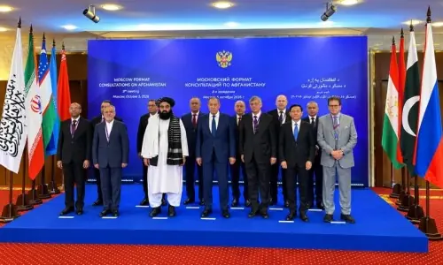 At Moscow moot, Pakistan says terrorism remains at core of Afghanistan's problems