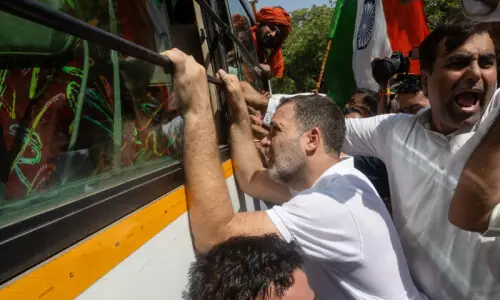 Indian opposition lawmakers detained during protest against poll chief