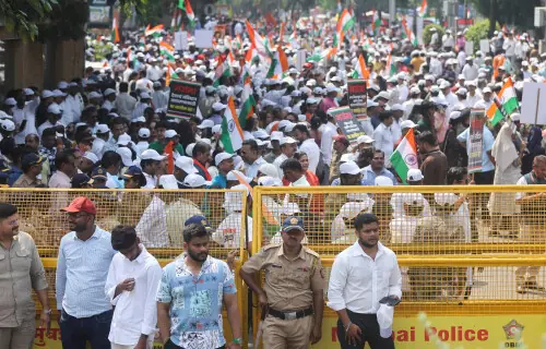 India deploys thousands of police ahead of election protest India deploys thousands of police ahead of election protest