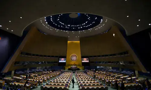 Islamabad pushes UN to turn words into action Islamabad pushes UN to turn words into action