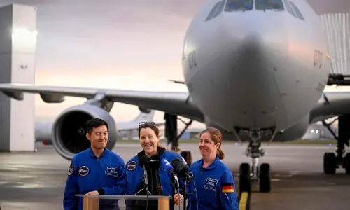 &lsquo;No divisions, no borders&rsquo;, French astronaut says about Earth