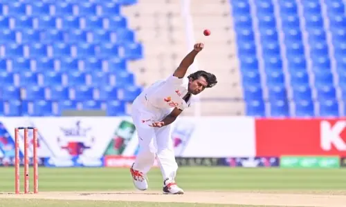Hasan hat-trick puts Bangladesh in command of Afghanistan Test Hasan hat-trick puts Bangladesh in command of Afghanistan Test