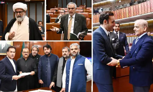 Opposition slams, govt defends KP emergency in parliament