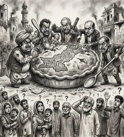 Huge gap between state and society