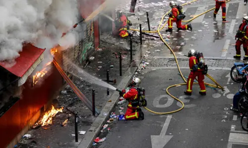 Protests over cost of living turn violent across France