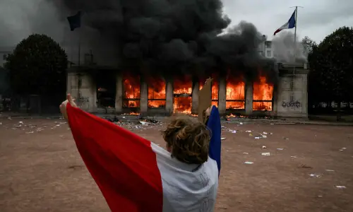 Smashed storefronts, torched cars and graffiti — France protests and their aftermath in pictures Smashed storefronts, torched cars and graffiti — France protests and their aftermath in pictures