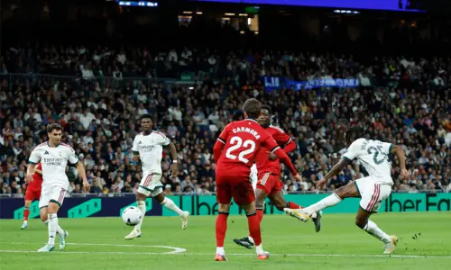 Mbappe hits two as Real Madrid rout Sevilla Mbappe hits two as Real Madrid rout Sevilla