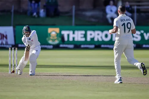 South Africa close on 97-5 as Australia’s Boland strikes in second Test South Africa close on 97-5 as Australia’s Boland strikes in second Test