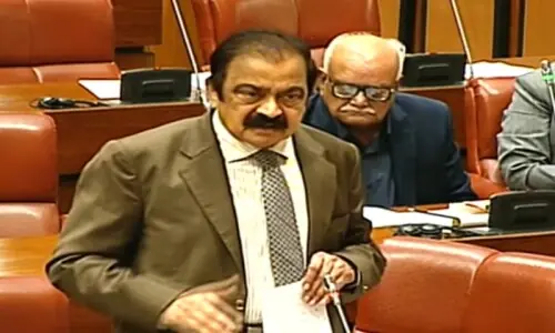 PM Shehbaz ready to build consensus on counterterrorism if opposition willing to: Sanaullah
