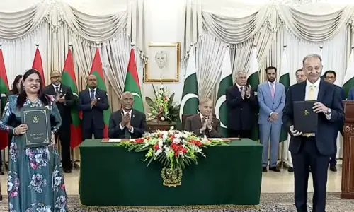 PM Shehbaz vows to strengthen Maldives ties for 'all times to come'; 20 MoUs signed