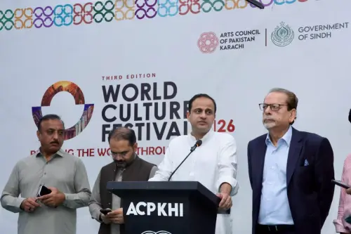 Mayor Murtaza Wahab says World Culture Festival will celebrate Karachi