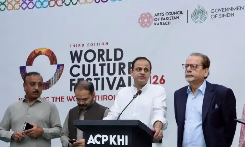 Mayor Murtaza Wahab says World Culture Festival will celebrate Karachi