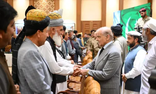 PM vows to bring back progress to KP, assails PTI's 'callousness' during its tenures PM vows to bring back progress to KP, assails PTI's 'callousness' during its tenures