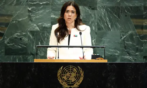 UAE diplomat vying for UN's top job