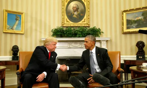 Trump calls Obama &lsquo;grossly incompetent&rsquo; after ex-president unloads on him at rallies ahead of US midterms
