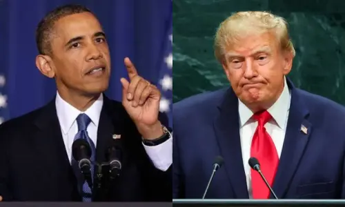 Trump calls Obama ‘grossly incompetent’ after ex-president unloads on him at rallies ahead of US midterms Trump calls Obama ‘grossly incompetent’ after ex-president unloads on him at rallies ahead of US midterms