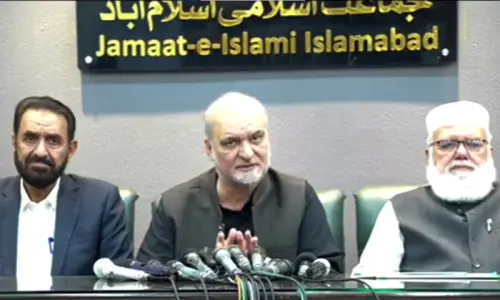 JI says it will 'no longer' postpone Islamabad march, says it will resume mid-November JI says it will 'no longer' postpone Islamabad march, says it will resume mid-November
