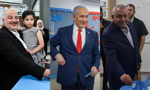 Netanyahu scrambles for votes as Israelis turn out in record numbers