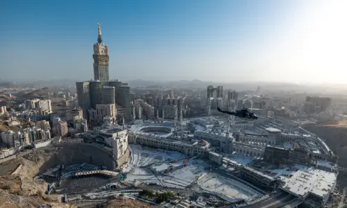 Saudi coalition says Houthi drone intercepted in Makkah region; Yemeni group denies responsibility