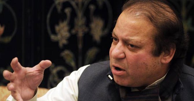 Nawaz Sharif will address four major issues in his inaugural speech as prime minister. -File Photo