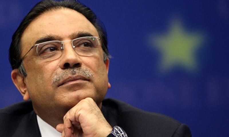 Pakistan's President Asif Ali Zardari. — File Photo