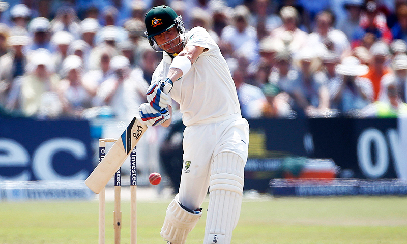 Haddin reached his fifty off 115 balls, including seven fours. -Photo by Reuters