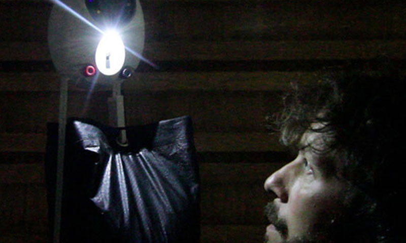 GravityLight will be mass-produced  next year. – Photo courtesy Indiegogo