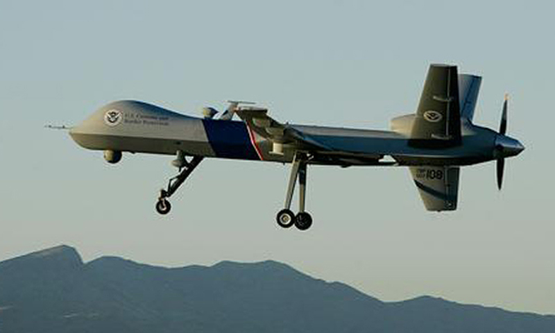 An unmanned drone aircraft.    — File Photo by AP