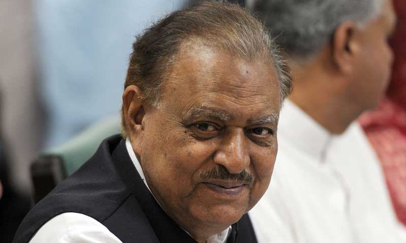 President-elect Mamnoon Hussain. — File photo