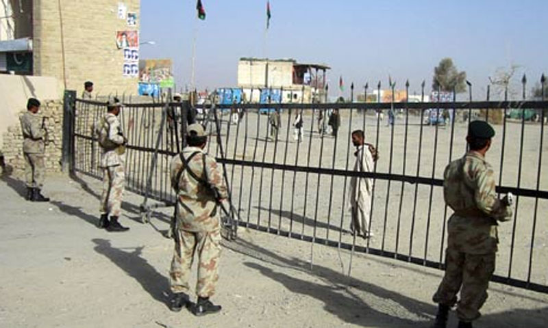 File photo shows the Pakistan-Afghanistan border at Chaman, Balochistan.