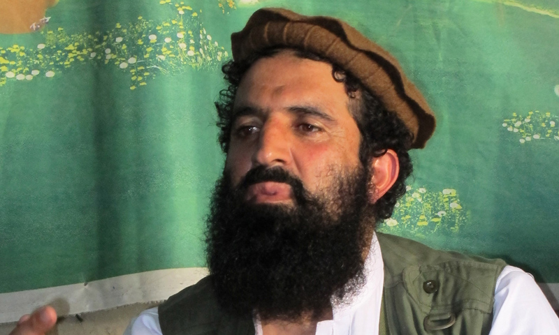 In this Oct 5, 2013 photo, Pakistani Taliban spokesman Shahidullah Shahid speaks in an interview at an undisclosed location in Pakistan's tribal areas.—AP Photo