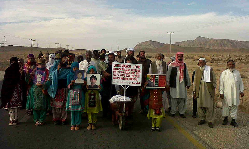 Long march participants.