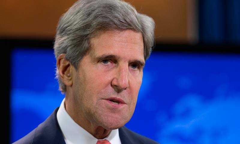 US Secretary of State John Kerry appeared to give Afghan President Hamid Karzai extra time to sign a bilateral security deal, saying the pact did not have to be concluded by January. &mdash; File photo