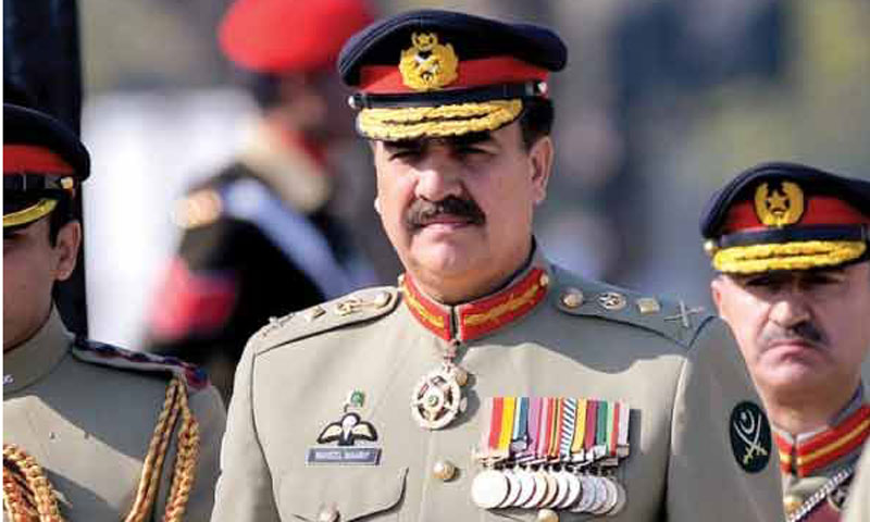 Despite showing support for the govt’s peace talks’ initiative with Taliban, Army Chief Gen Raheel Sharif Saturday said that terrorist attacks will not be tolerated. – File Photo