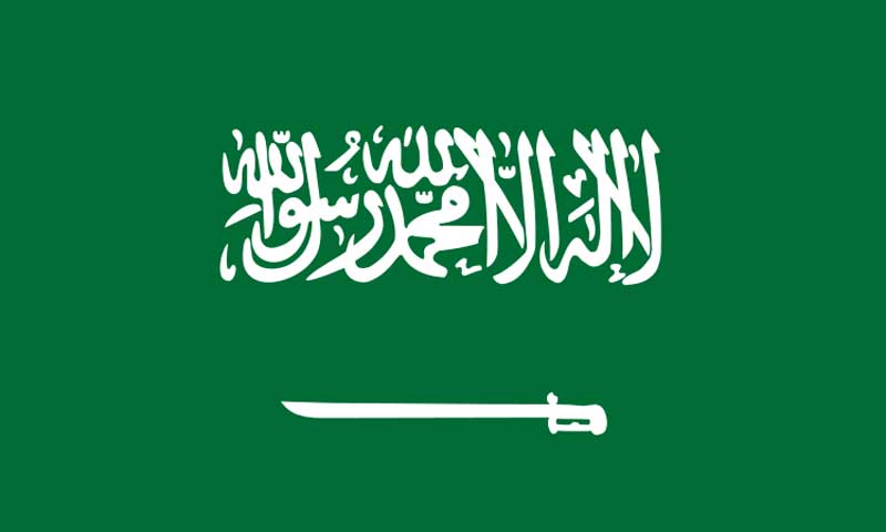 Flag of Saudi Arabia. -File Photo