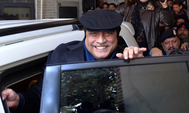 Asif Ali Zardari. — Photo by AFP