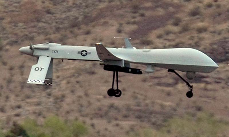 Since 2004, Pakistan has been hit by 381 drone strikes, the Bureau of Investigative Journalism says, and between 416-951 civilians have been killed.. — File Photo