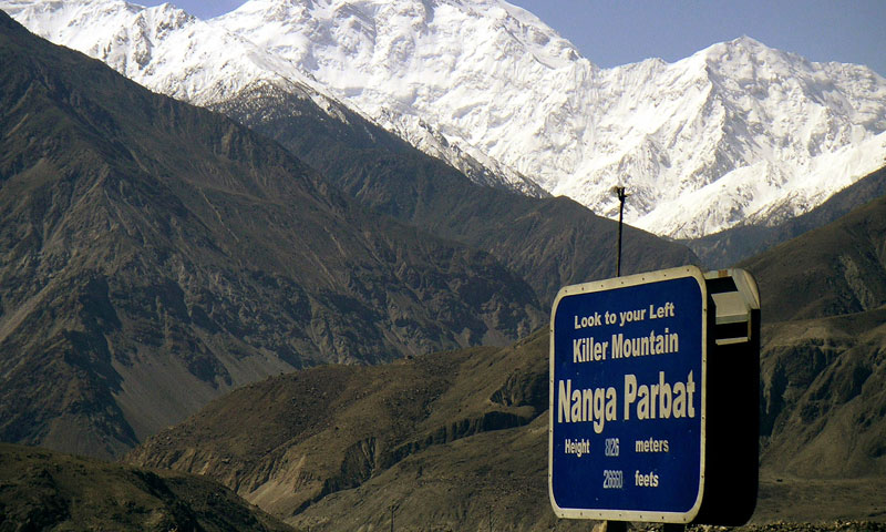 The climbing industry in northern Pakistan was badly hit by an attack on foreign mountaineers at the foot of Pakistan's second highest mountain Nanga Parbat in June last year.—File Photo