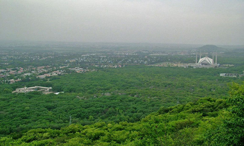 This picture shows an aerial view of Islamabad, the federal capital of Pakistan. — File photo