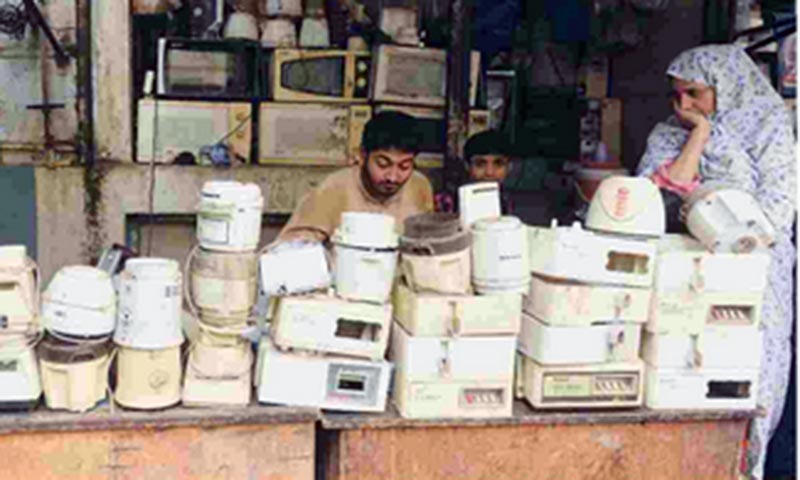 The Electronics Markets includes repair shops, too