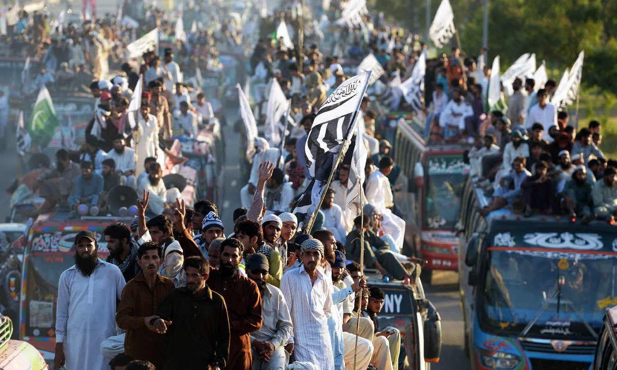کوئٹہ میں جماعت الدعوۃ بلوچستان کی جانب سے میزان چوک سے پریس کلب تک ریلی نکالی گئی۔