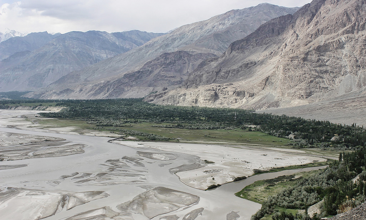 Shigar valley is very dusty. In the summer months (June, July and August) light cotton clothing is always best. —Photo by Zofeen Ebrahim