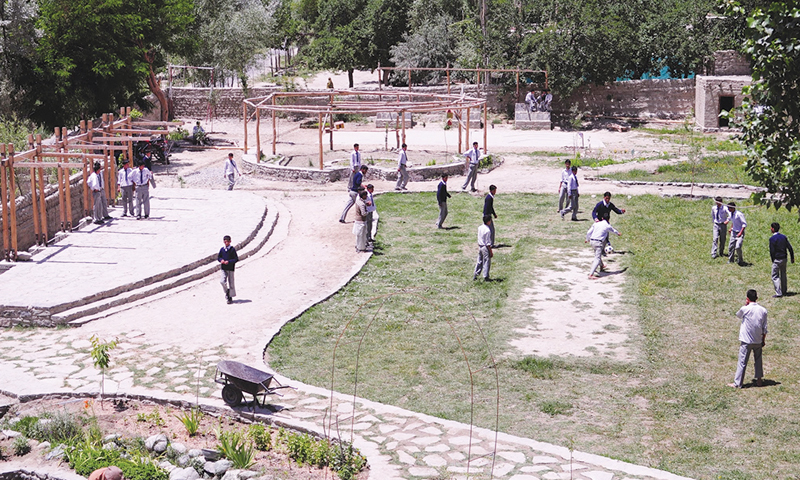 When learning is not a chore: students arrive from far and wide to the Abruzzi School, simply because of the horticultural activities on offer, Photos by Kuslum Ebrahim