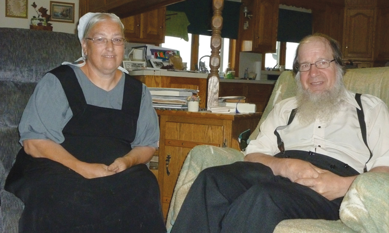 An Amish couple, Cathy and Daniel, worry about their survival as their lifestyle is threatened by hi-tech devices