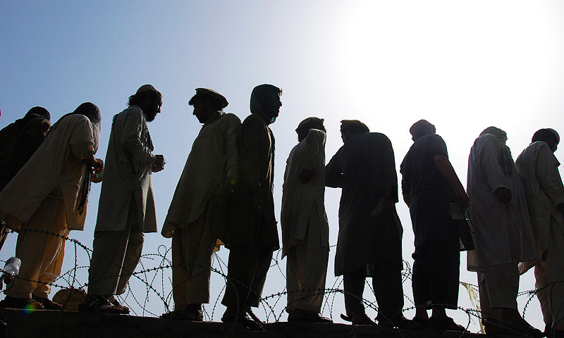 The IDPs from North Waziristan face issues of insecurity, lack of shelter and financial assistance owing to problems in their addresses and computerised identity cards. — File photo