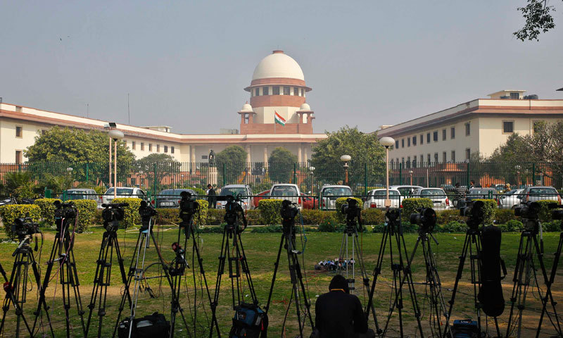 A view of the Indian Supreme Court. — File photo