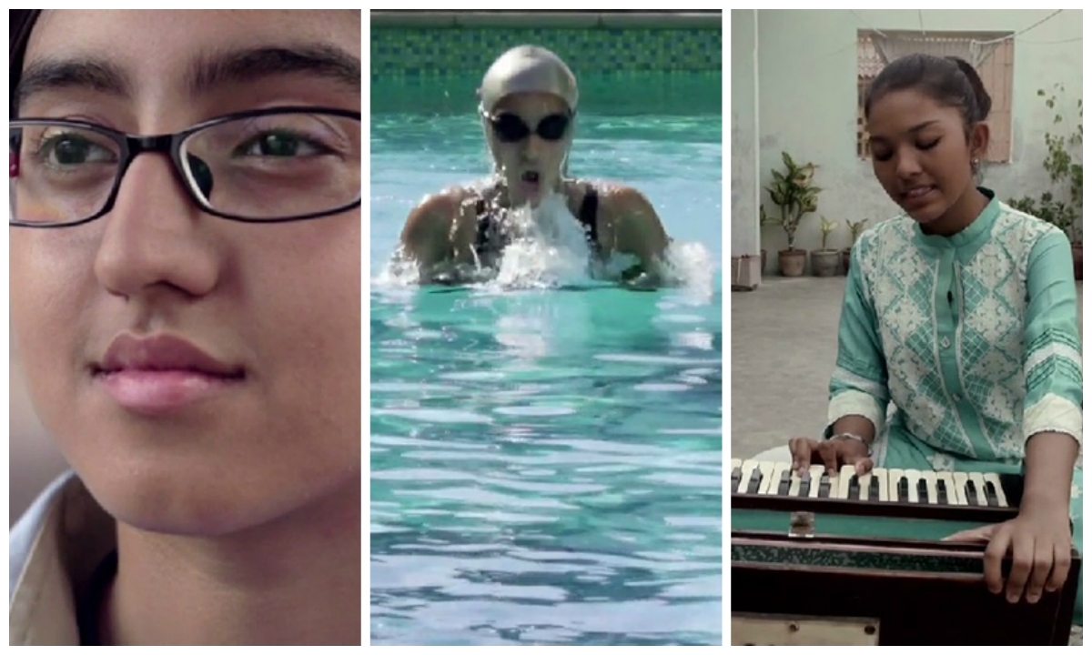 Areeba, Simrah and Rose talk about their career choices. — Videograb