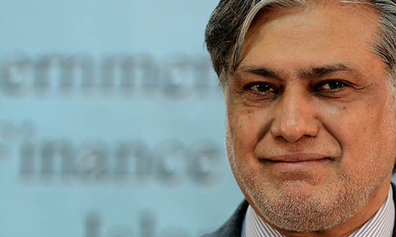 Finance Minister Ishaq Dar. &mdash; Photo by AFP