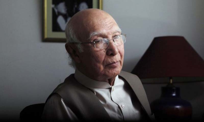 Adviser to Prime Minister on Foreign Affairs and National Security Sartaj Aziz.—Reuters/File