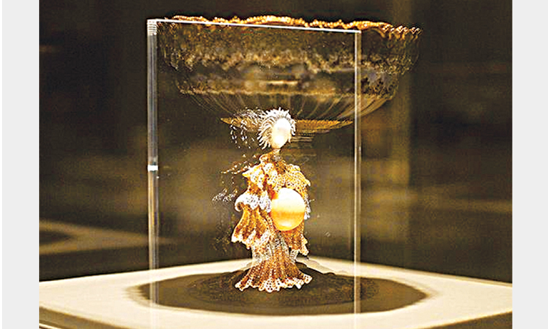 ARTEFACTS crafted by celebrated Italian master goldsmiths Mario and Gianmaria Buccellati and inspired by Renaissance great Benvenuto Cellini.&mdash;AFP